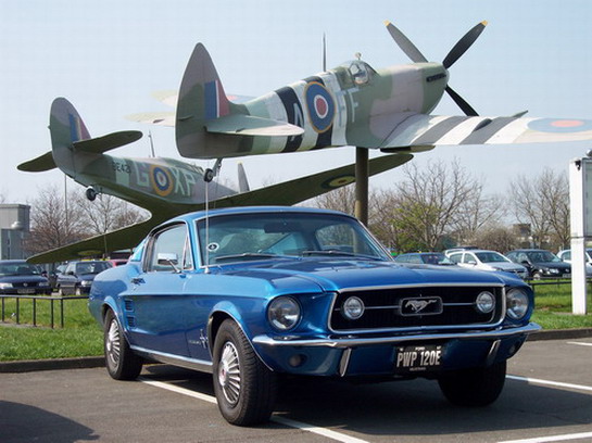 67 Mustang at RAF Hendon