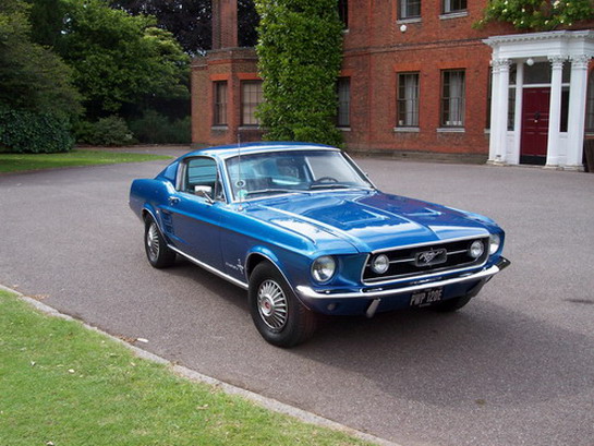 67 Mustang at Capel Manor